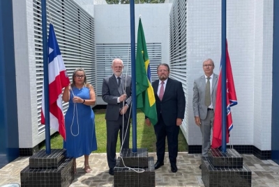 Baianópolis: Presidente do TJBA inaugura Fórum, Sala Passiva e Sala de Depoimento Especial 